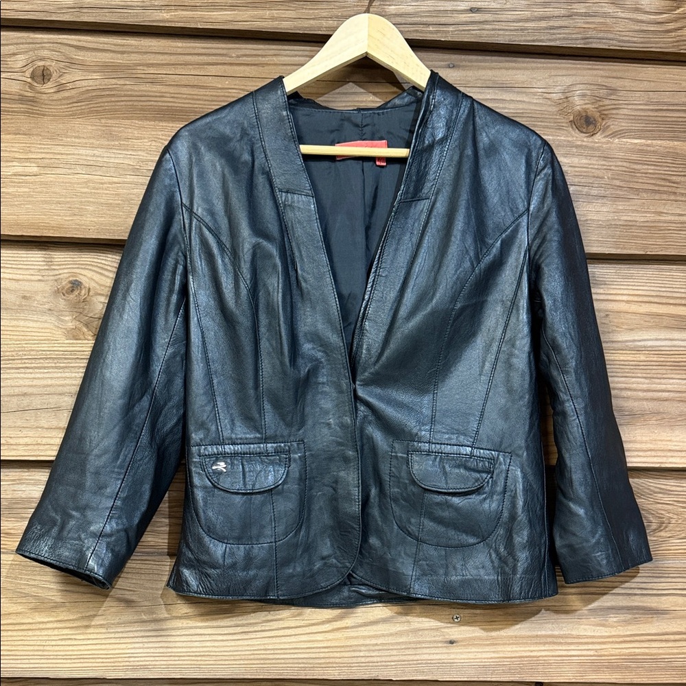 Manila Grace Leather Jacket